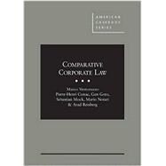 Comparative Corporate Law by Ventoruzzo, Marco; Conac, Pierre-Henri; Goto, Gen; Mock, Sebastian; Notari, Mario; Reisberg, Arad, 9781628102031