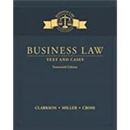 Business Law: Text and Cases, Loose-Leaf Version by Kenneth W. Clarkson and Roger LeRoy Miller, 9781337102032