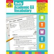 Daily Academic Vocabulary, Grade 4 by Evan Moor, 9781596732032
