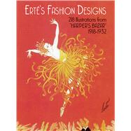 Ert's Fashion Designs by Ert, 9780486242033