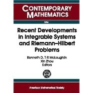 Recent Developments in Integrable Systems and Riemann-Hilbert Problems by AMS Special Session Integrable Systems and Riemann-Hilbert Problems (University of Alabama : 2000); McLaughlin, Kenneth T-R, 9780821832035