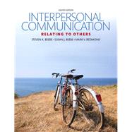 Interpersonal Communication Relating to Others by Beebe, Steven A.; Beebe, Susan J.; Redmond, Mark V., 9780134202037