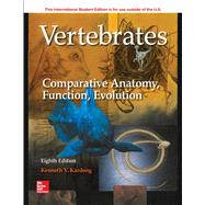 Vertebrates: Comparative Anatomy, Function, Evolution by Kardong, Kenneth, 9781260092042