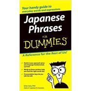 Japanese Phrases For Dummies by Sato, Eriko, 9780764572050