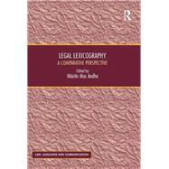 Legal Lexicography by Mirtn Mac Aodha, 9781315592053