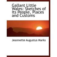 Gallant Little Wales : Sketches of Its People, Places and Customs by Marks, Jeannette Augustus, 9780554472058