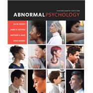 Abnormal Psychology by Hooley, Jill M.; Butcher, James N.; Nock, Matthew K.; Mineka, Susan M, 9780133852059