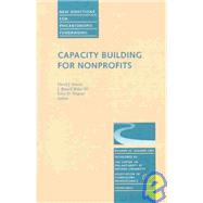 Capacity Building for Nonprofits New Directions for Philanthropic Fundraising, Number 40 by Kinsey, David J.; Raker, J. Russell; Wagner, Lilya, 9780787972059