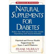 Natural Supplements for Diabetes by Murray, Frank, 9781591202066