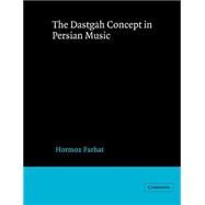 The Dastgah Concept in Persian Music by Hormoz Farhat, 9780521542067