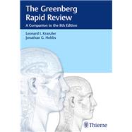 The Greenberg Rapid Review: A Companion to the 8th Edition by Kranzler, Leonard I., 9781626232068