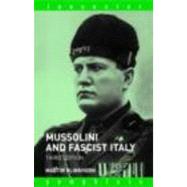 Mussolini and Fascist Italy by Blinkhorn; Martin, 9780415262071
