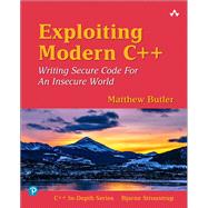 Exploiting Modern C++ by Butler, Matthew, 9780136502074