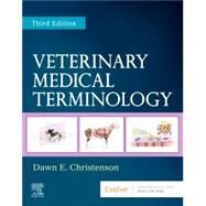 Veterinary Medical Terminology,Christenson, Dawn E.,9780323612074