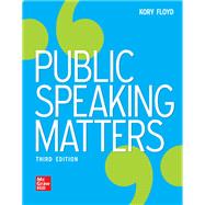 Public Speaking Matters by Kory Floyd, 9781265192075