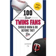 100 Things Twins Fans Should Know & Do Before They Die by Halsted, Alex, 9781629372075