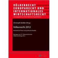 Vlkerrecht 2012 by Vedder, Christoph, 9783631642078