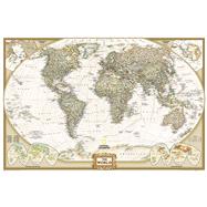 World Executive Poster Size Map by National Geographic Maps, 9781597752084