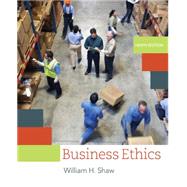 Business Ethics A Textbook with Cases by Shaw, William, 9781305582088