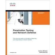 Penetration Testing and Network Defense by Whitaker, Andrew; Newman, Daniel P., 9781587052088