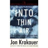 Into Thin Air by Krakauer, Jon, 9780385492089