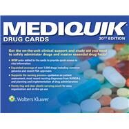 Mediquik Drug Cards by Vitale, Carla; LWW, 9781496382092