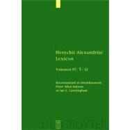 Hesychius Alexandrinus Lexicon by Hansen, Peter Allan, 9783110222098