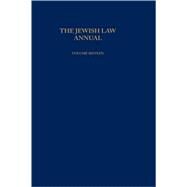 The Jewish Law Annual Volume 16 by Lifshitz,Berachyahu, 9780415392099