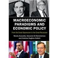 Macroeconomic Paradigms and Economic Policy by Acocella, Nicola; Di Bartolomeo, Giovanni; Hallett, Andrew Hughes, 9781107542099