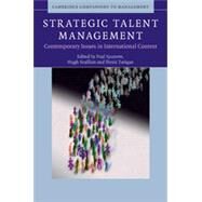 Strategic Talent Management by Sparrow, Paul; Scullion, Hugh; Tarique, Ibraiz, 9781107032101