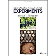 Design and Analysis of Experiments by Montgomery, Douglas C., 9781119722106