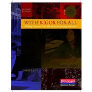 With Rigor for All by Jago, Carol, 9780325042107