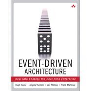 Event-Driven Architecture How SOA Enables the Real-Time Enterprise by Taylor, Hugh; Yochem, Angela; Phillips, Les; Martinez, Frank, 9780321322111