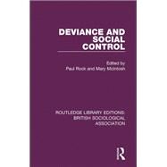 Deviance and Social Control by McIntosh; Mary, 9781138482111
