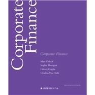 Corporate finance (second edition) by Deloof, Marc; Manigart, Sophie; Ooghe, Hubert; Van Hulle, Cynthia, 9781839702112