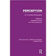 Perception by Emmett, Kathleen; Machamer, Peter, 9781138692114