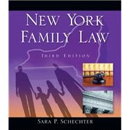 New York Family Law by Sara P. Schechter, 9781285402116