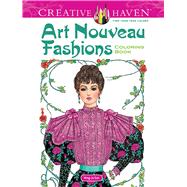 Creative Haven Art Nouveau Fashions Coloring Book by Sun, Ming-Ju, 9780486492117