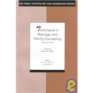 Techniques in Marriage and Family Counseling by Watts, Richard E., 9781556202117