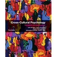 Cross-Cultural Psychology: Research and Applications by John W. Berry , Ype H. Poortinga , Seger M. Breugelmans , Athanasios Chasiotis , David L. Sam, 9780521762120