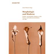 Morphologie und Moderne by Maatsch, Jonas, 9783110372120