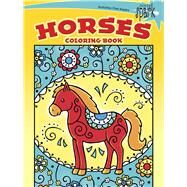 SPARK Horses Coloring Book by Dahlen, Noelle, 9780486802121