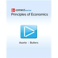 Connect Master Principles of Economics 1-Semester Access Card by Butters, Roger; Asarta, Carlos, 9781264322121