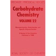 Carbohydrate Chemistry by Ferrier, R. J., 9780851862125