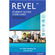 Revel for Public Speaking Strategies for Success -- Access Card by Zarefsky, David, 9780134202129