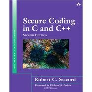 Secure Coding in C and C++ by Seacord, Robert C., 9780321822130