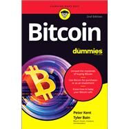 Bitcoin for Dummies by Kent, Peter; Bain, Tyler, 9781119602132