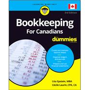 Bookkeeping For Canadians For Dummies by Epstein, Lita; Laurin, Cecile, 9781119522133
