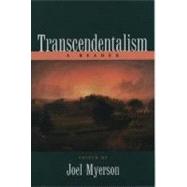 Transcendentalism A Reader by Myerson, Joel, 9780195122138