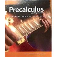 Precalculus with Trigonometry: Concepts and Applications Student Text + 6 Year Online License by Foerster, 9781465212139
